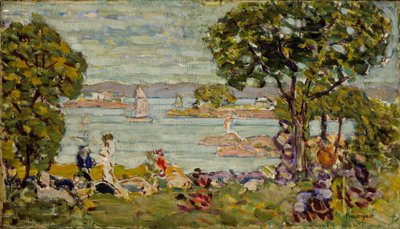 Baia, Maine, c.1907-10 da Maurice Brazil Prendergast